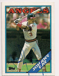 Auotgraphed Johnny Ray 1989 Topps Card