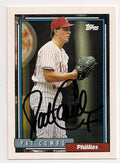 Autographed Pat Combs 1992 Topps Card