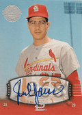 Autographed JULIAN JAVIER St. Louis Cardinals 2004 Upper Deck Timeless Teams Card