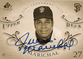 Autographed JUAN MARICHAL 2005 Upper Deck Legendary Cuts