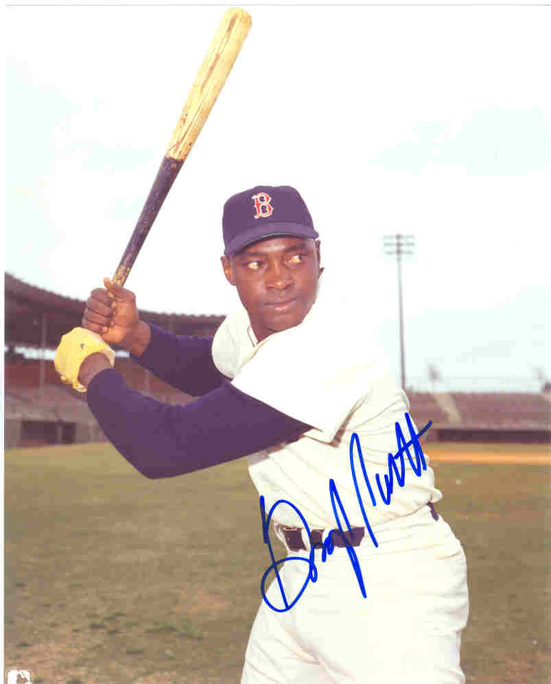 AUTOGRAPHED  GEORGE SCOTT 8x10 Boston Red Sox Photo