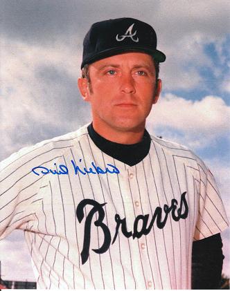AUTOGRAPHED SIGNED photo PHIL NIEKRO #1 Atlanta Braves
