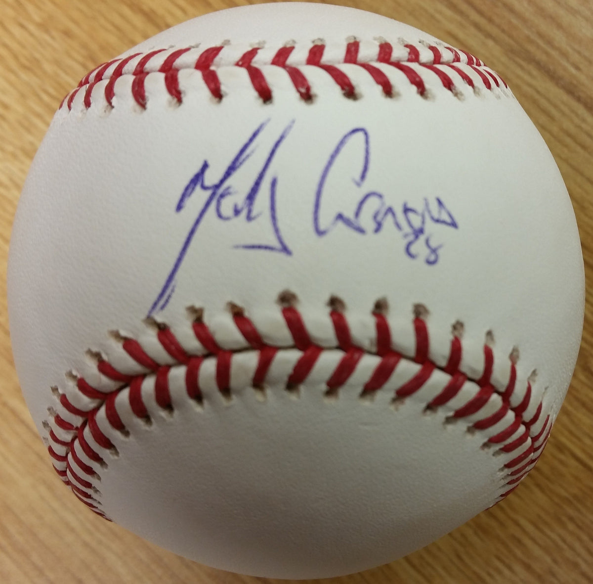 MELKY CABRERA Autographed Official Major League Baseball