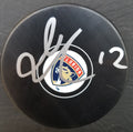Autographed IAN MCCOSHEN Florida Panthers Hockey Puck