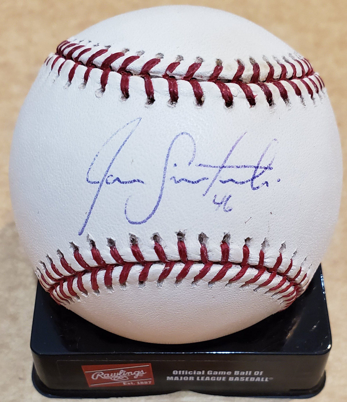 Autographed JASON SIMONTACCHI Official Major League Baseball