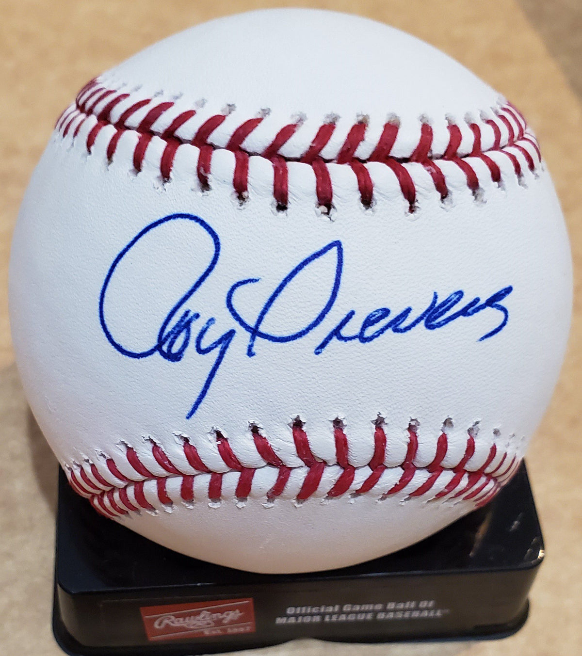 Autographed ROY SIEVERS Official Major League Baseball