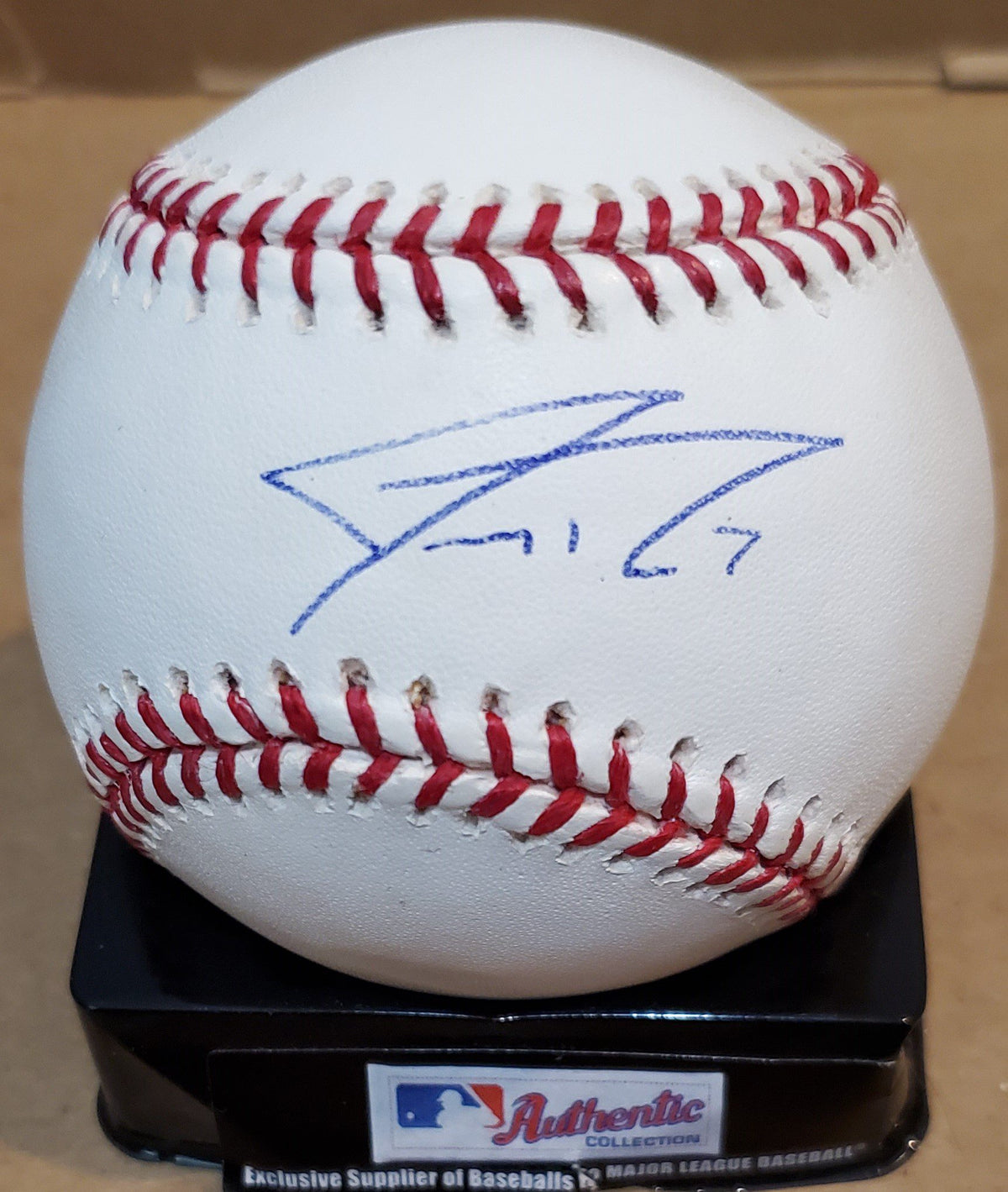 Autographed JEREMY REED Official Major League Baseball