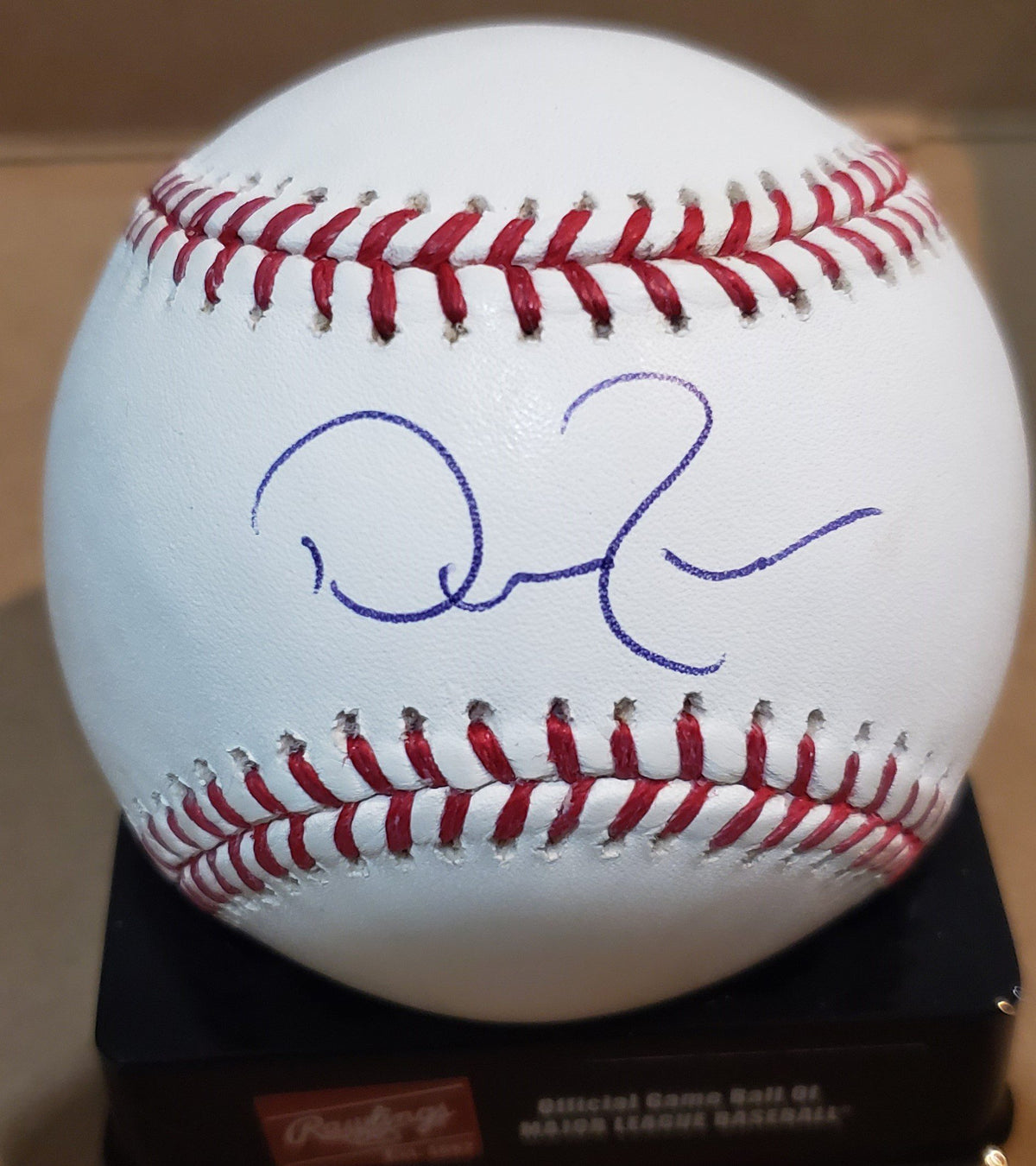 Autographed DARRELL RASNER Rawlings Official Major League Baseball with COA