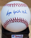Autographed ROGER NELSON Official Rawlings Major League Baseball