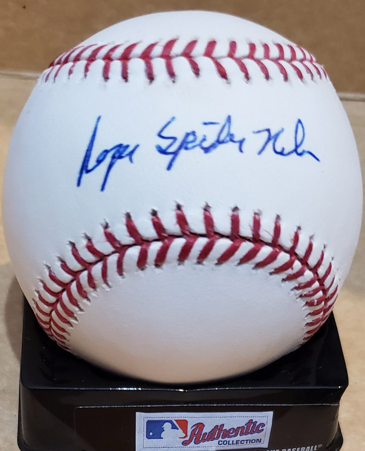 Autographed ROGER NELSON Official Rawlings Major League Baseball