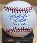 Autographed JOHN MONTEFUSCO "1975 NL ROY" Official Major League Baseball
