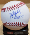 Autographed NICK HUNDLEY Official Major League Baseball