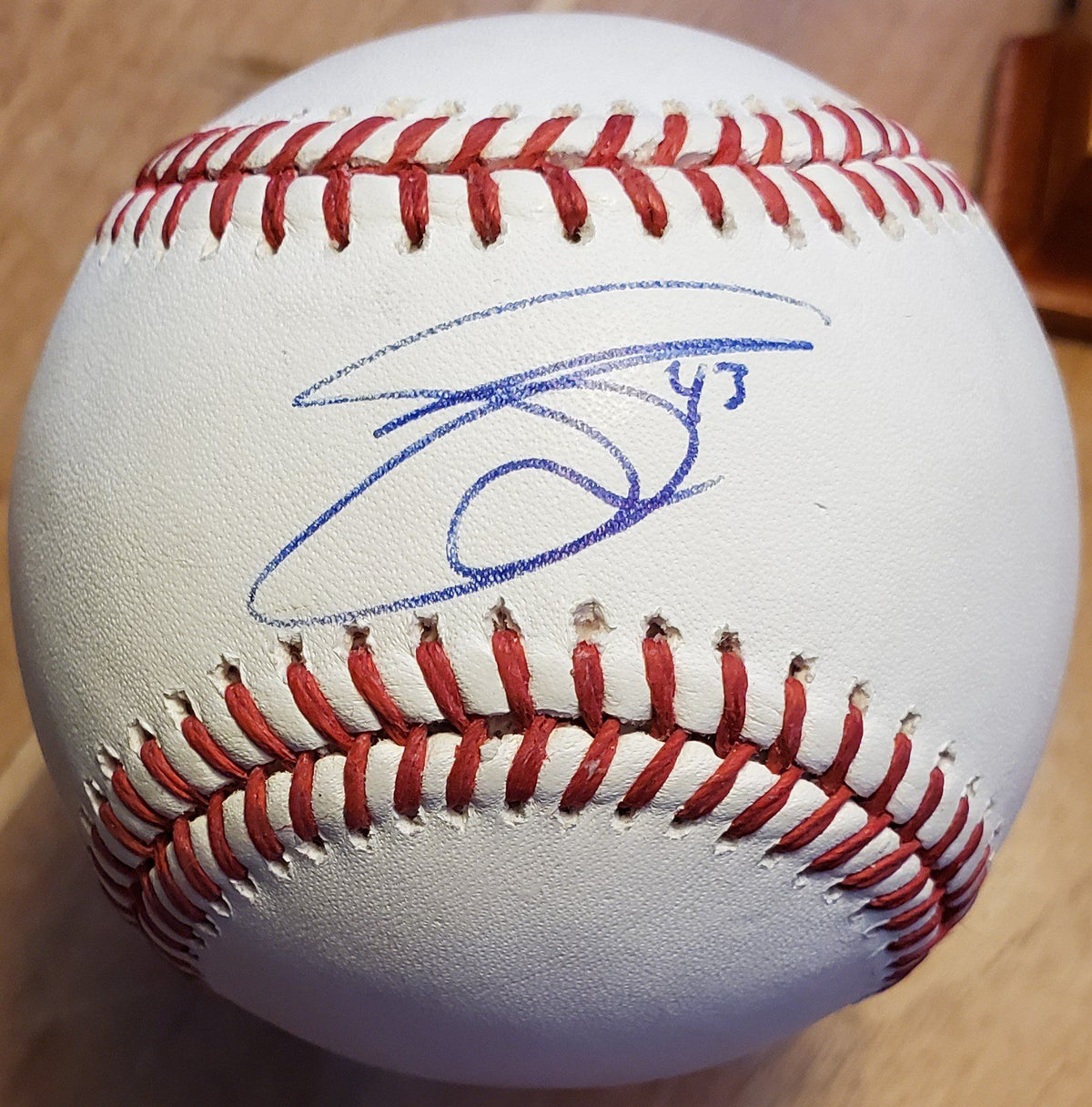 Autographed SCOTT SCHEBLER Official Rawlings Major League Baseball