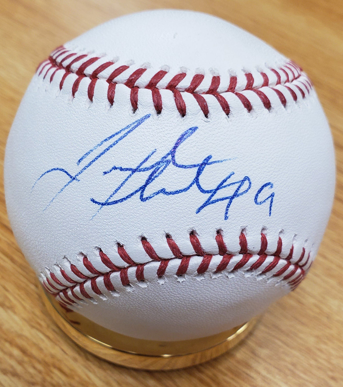 Autographed JORDAN HICKS Official Major League Baseball