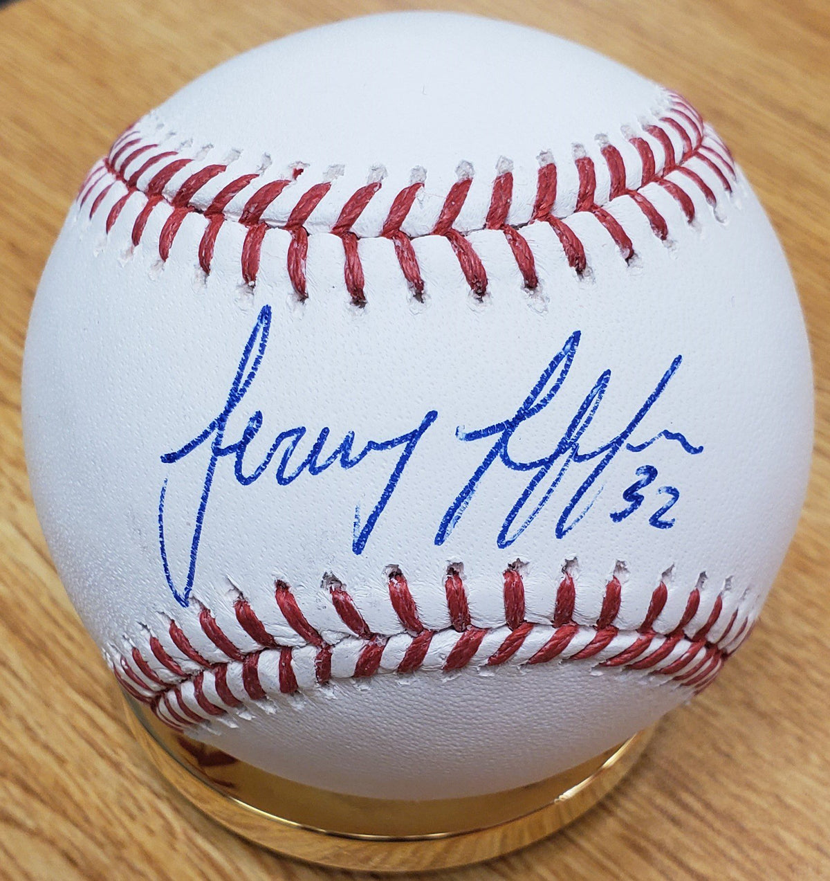 Autographed JEREMY JEFFRESS Official Major League Baseball