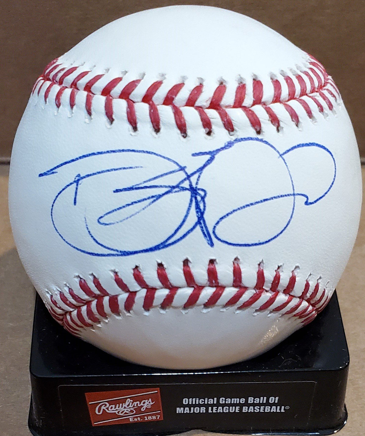 Autographed DANNY ESPINOSA Official Rawlings Major League Baseball