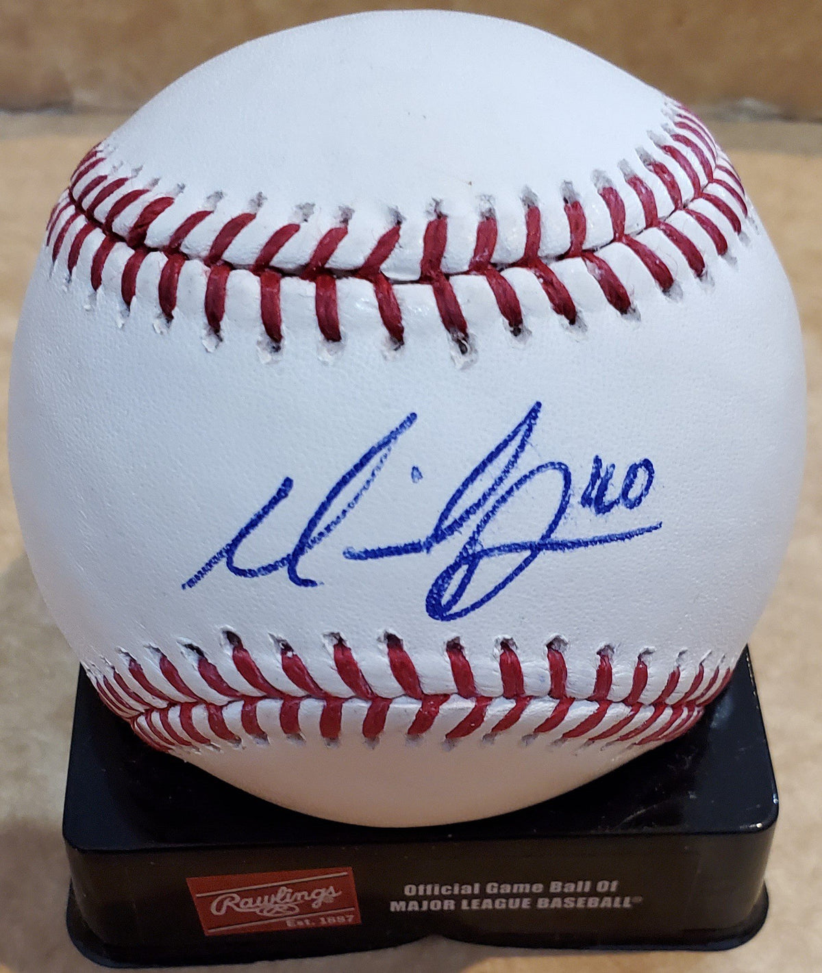 Autographed MIKE DUNN Official Major League Baseball