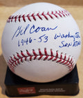 Autographed GIL COAN  "1946-53 Washington Senators" Official Major League Baseball