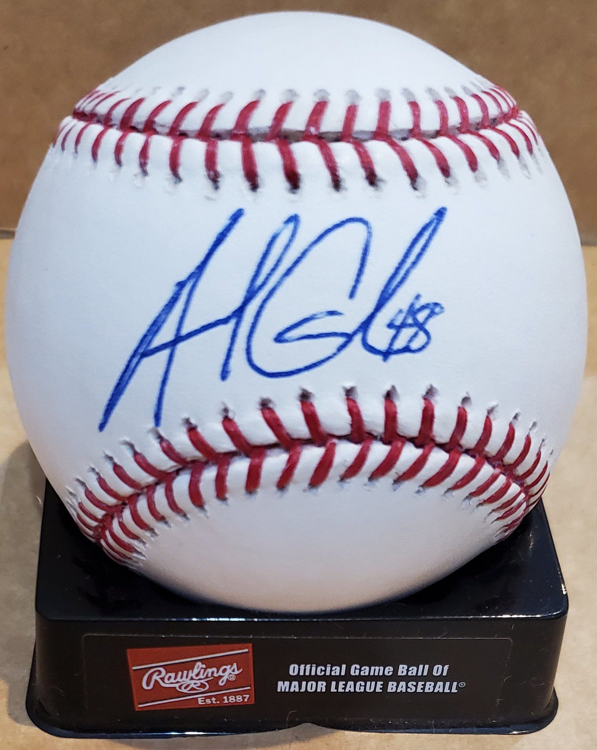 Autographed ANDREW CASHNER Official Major League Baseball