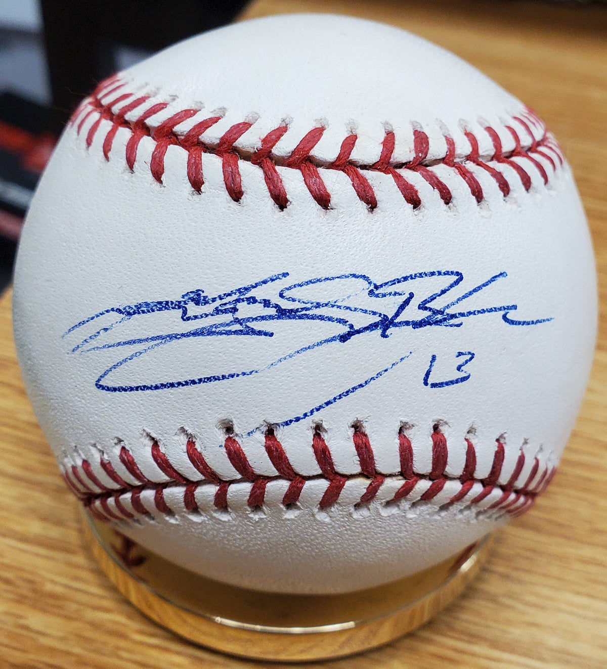 Autographed ANDRES BLANCO Official Major League Baseball