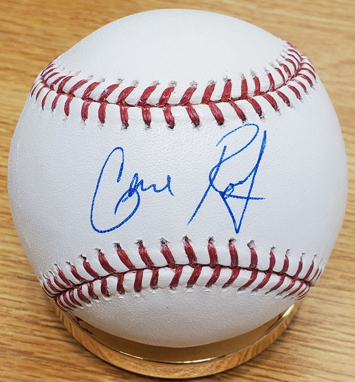 Autographed GENE ROOF Official Major League Baseball