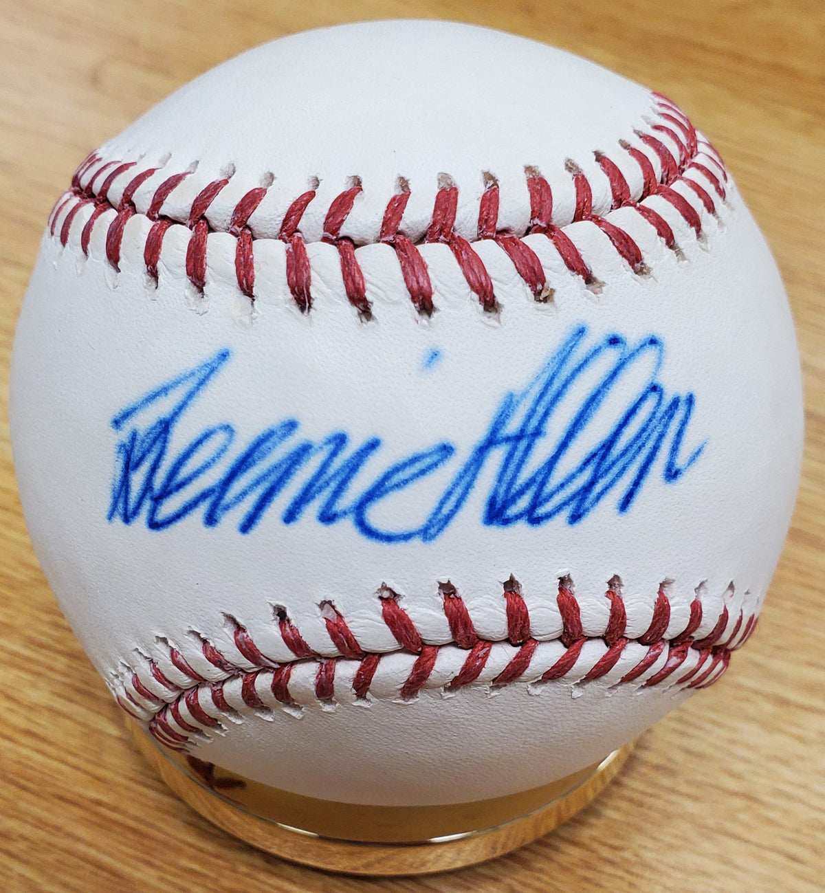 Autographed BERNIE ALLEN Official Major League Baseball