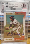 Autographed 2003 Donruss Team Heroes ROD CAREW California Angels Card #3 Beckett Slabbed