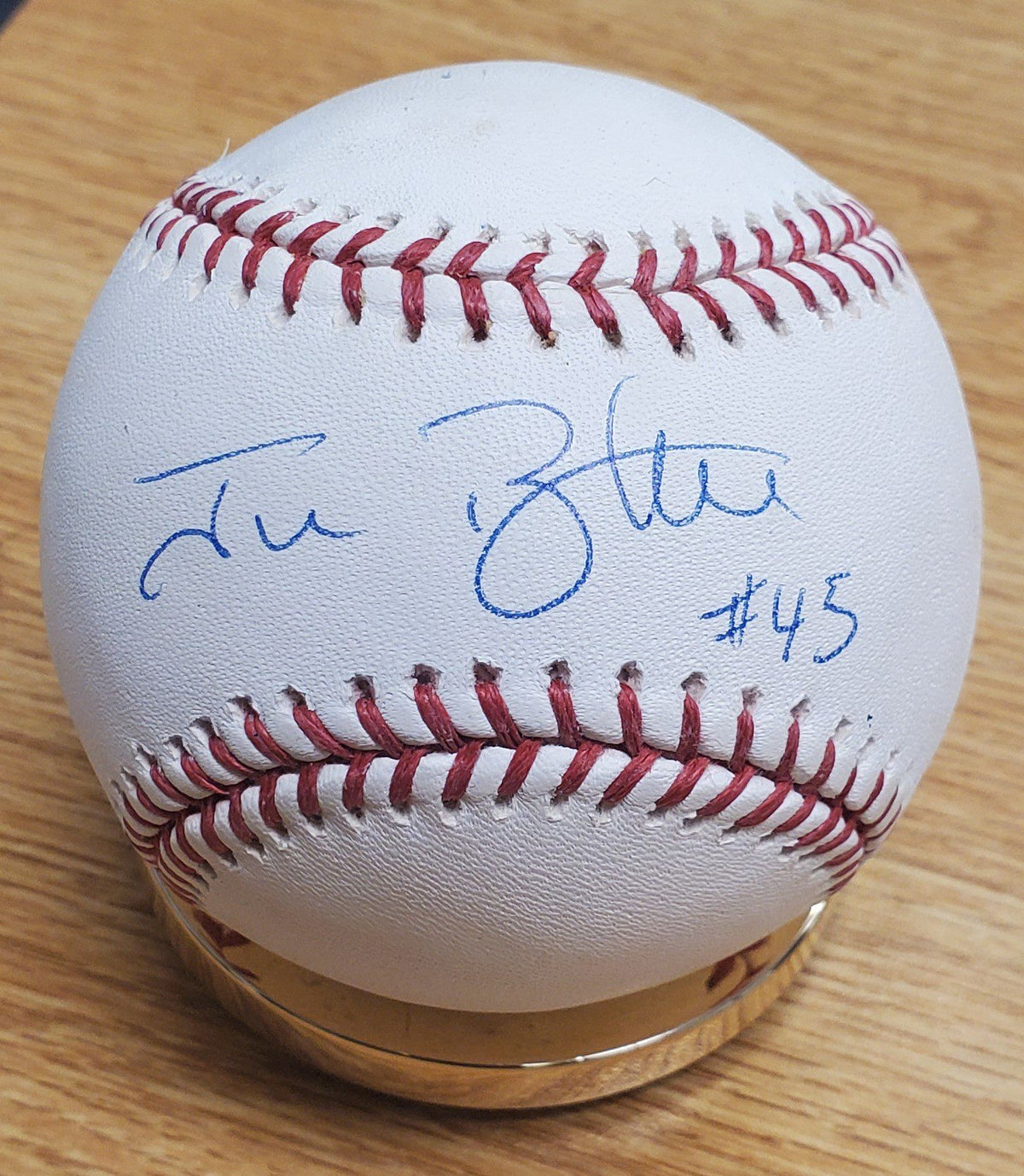 Autographed Jim Beattie Official Rawlings Major League Baseball with COA