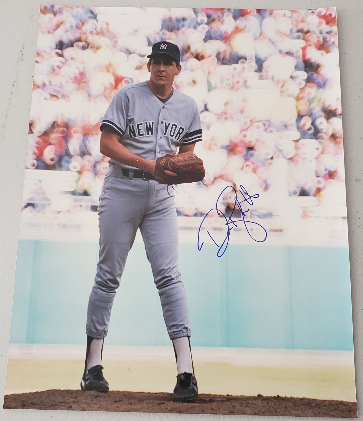 AUTOGRAPHED 11X14 Dave Righetti New York Yankees Photo - COA