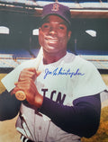 AUTOGRAPHED JOE CHRISTOPHER 11X14 Boston Red Sox photo