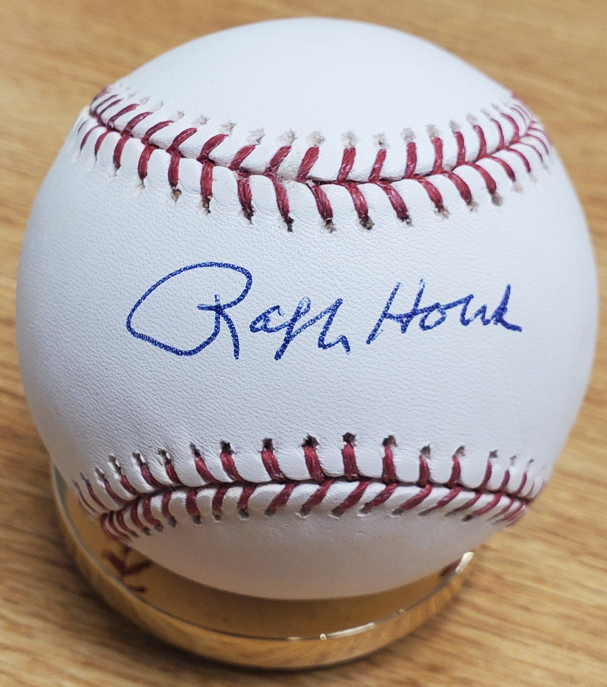 Autographed RALPH HOUK Official Major League Baseball