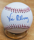 VIC ALBURY Autographed Official Major League Baseball