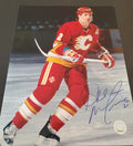 Autographed AL MACINNIS 11x14 Calgary Flames Photo