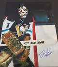Autographed DENIS HERRON 11x14 Pittsburgh Penguins Photo