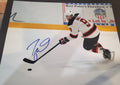 Autographed TAYLOR HALL 11x14 New Jersey Devils Photo
