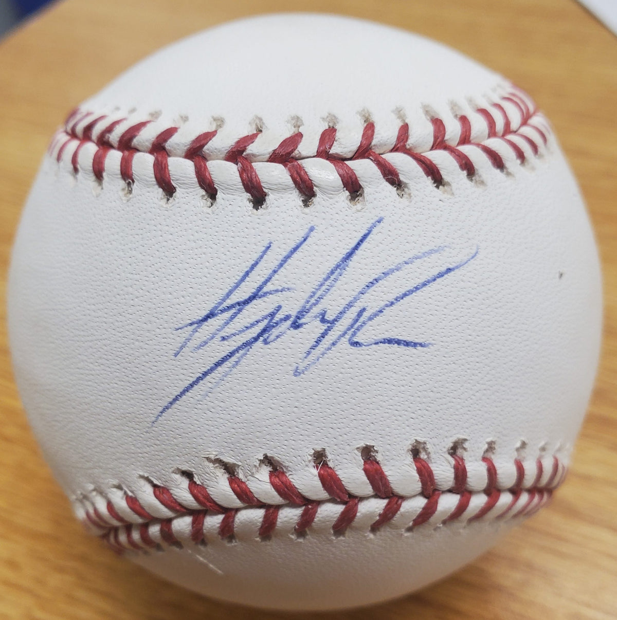 Autographed HAYDEN PENN Official Major League Baseball