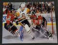 AUTOGRAPHED RON FRANCIS "HOF 07" 11x14 Pittsburgh Penguins Photo JSA