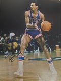 Autographed DAVE BING Detroit Pistons 11x14 Photo