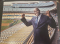 Autographed MAGIC JOHNSON 11x14 Los Angeles Dodgers Photo