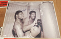 Autographed 16 x 20 LEON and MIKE SPINKS Boxing Photo JSA Hologram