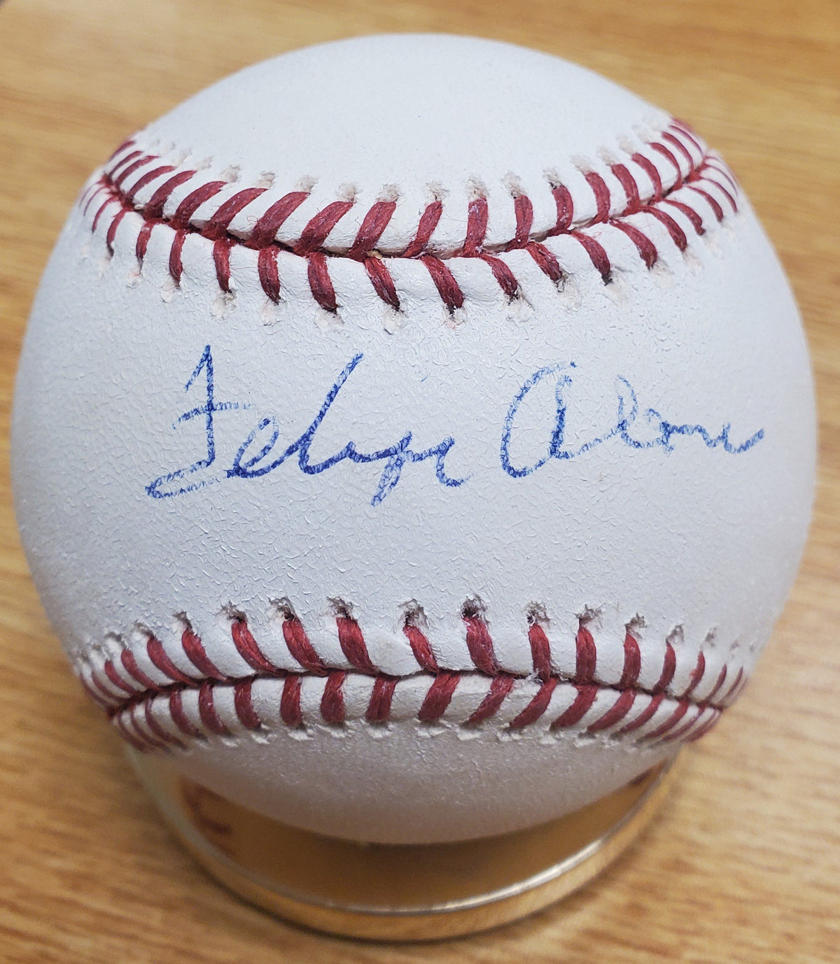 FELIPE ALOU Autographed Official Major League Baseball