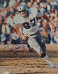 Autographed DAVE CASPER 11X14 Oakland Raiders photo
