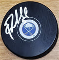 Autographed CHAD RUHWEDEL Buffalo Sabres Hockey Puck