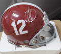 Autographed MINKAH FITZPATRICK Alabama Crimson Tide Mini Helmet with COA