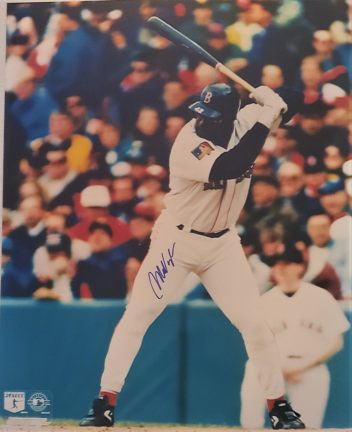 AUTOGRAPHED MO VAUGHN 16x20 Boston Red Sox photo