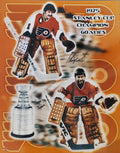 Autographed BERNIE PARENT & WAYNE STEPHENSON 16x20 Philadelphia Flyers Photo