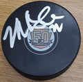 Autographed MIKE KNUBLE Philadelphia Flyers 50th Anniversary Hockey Puck
