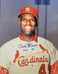 Autographed Bob Gibson St. Louis Cardinals 11x14 Photo with Beckett COA