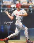 AUTOGRAPHED ANDY VAN SLYKE 11x14 Philadelphia Phillies photo