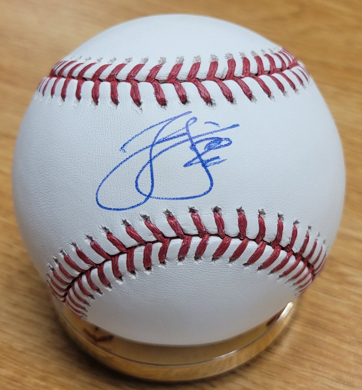 Autographed J.D. DAVIS Official Major League Baseball